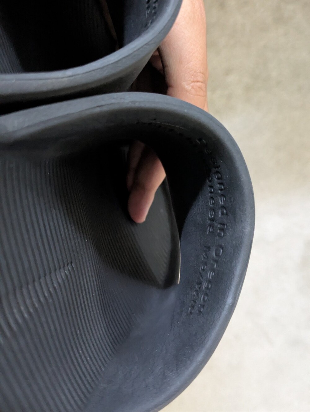 NEW Men’s NIKE CALM SLIDE BLACK / BLACK (FD4116 001) Sz 9 Comfort Bestseller - Picture 7 of 7